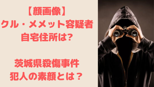 顔画像 クル メメットの自宅住所は 犯行現場は常陸太田市下河合町のセブン Trend Journal